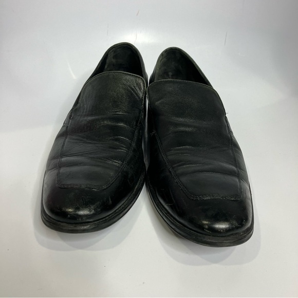 Cole Haan Nike air black leather loafers size 11 - Picture 2 of 7